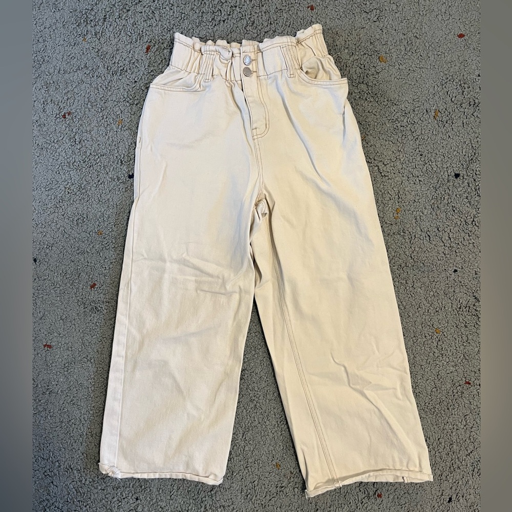 Beige Jeans